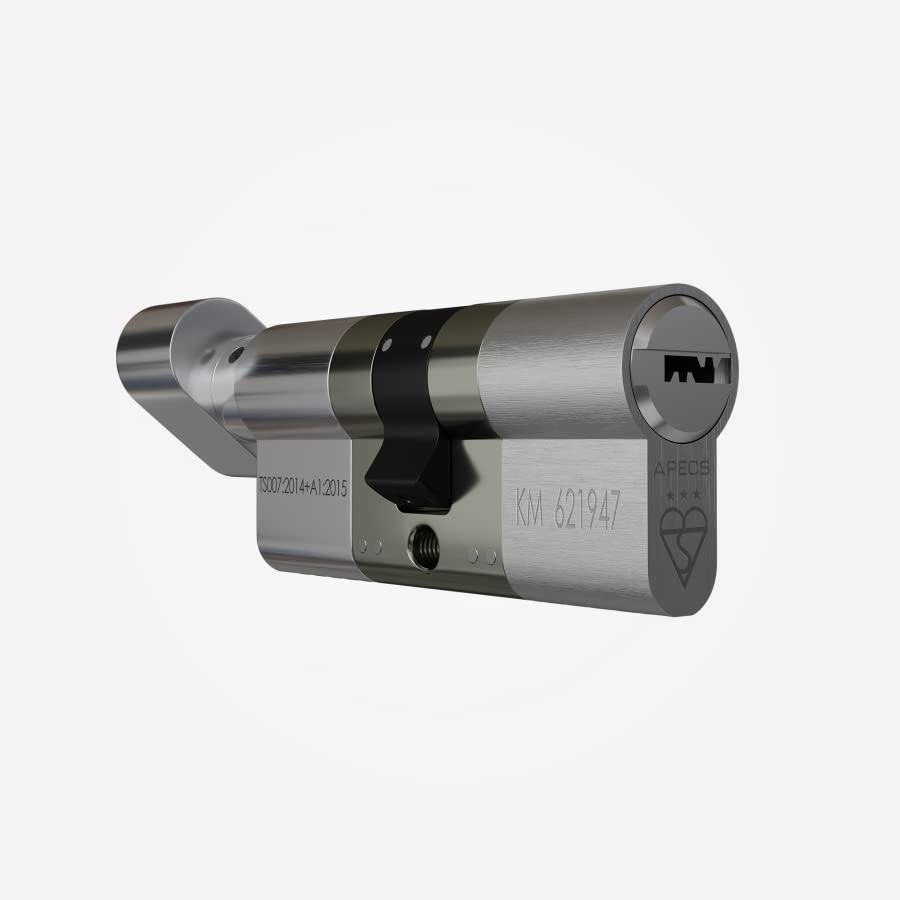 APECS AP 3 Star High Security Thumbturn Cylinder Lock (40mm APECS AP 3 Star High Security Thumbturn Cylinder Lock (40mm